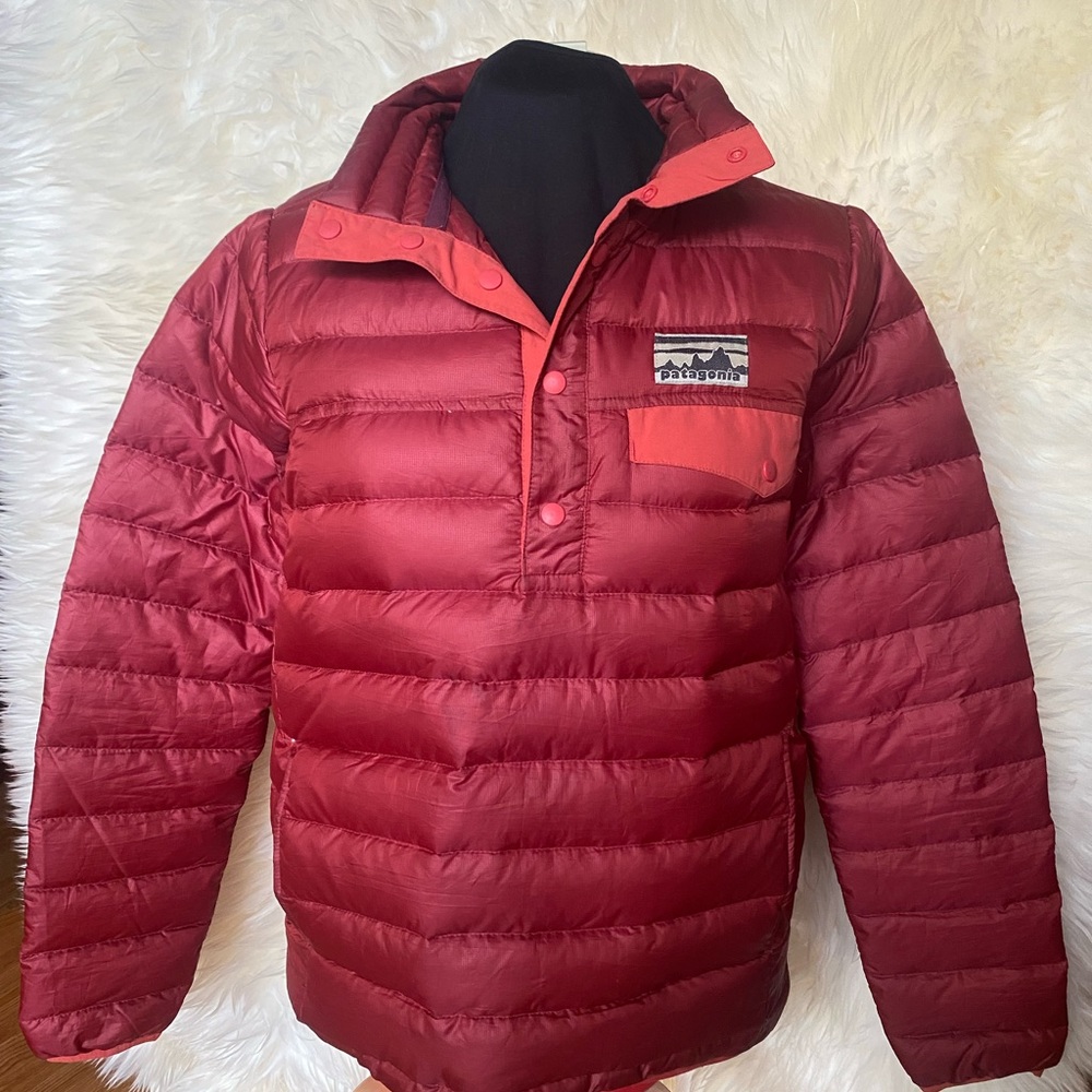 W's Patagonia Down Puffy Sweater 3/4 snap